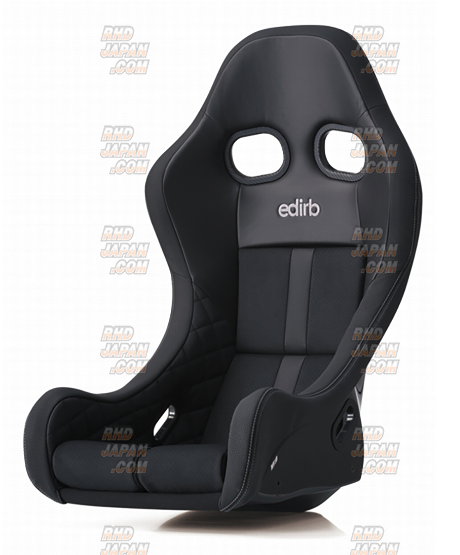 BRIDE edirb 0B1 Full Bucket Seat - Grey Stitch Super Aramide Shell
